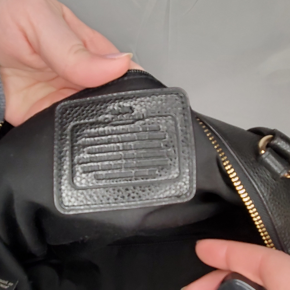 Coach Tyler Tote in Colorblock pebbled leather (F57210) - Picture 9 of 10
